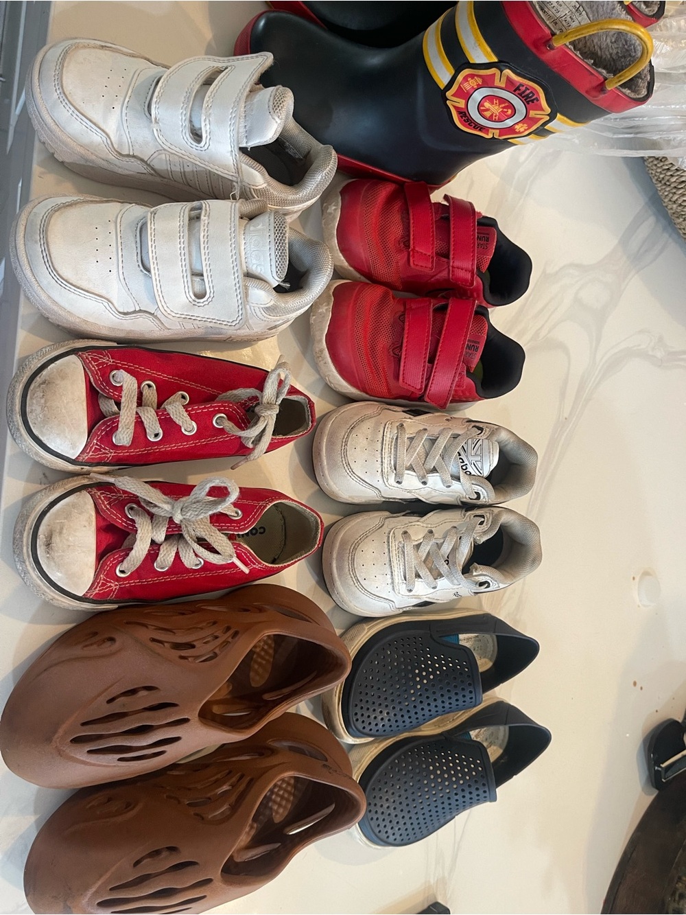 Bundle of Size 7 toddler boy shoes